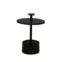 BLACK METAL TABLE KAT SMALL - CAFE, SIDE TABLES